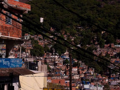 Una favela en R&iacute;o de Janeiro.