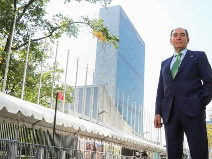 El presidente ejecutivo de Iberdrola frente a las Naciones Unidas