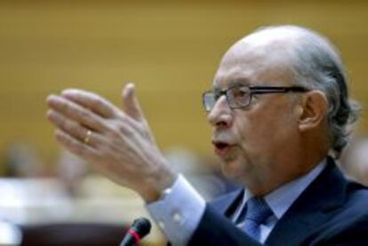 El ministro de Hacienda, Cristóbal Montoro.