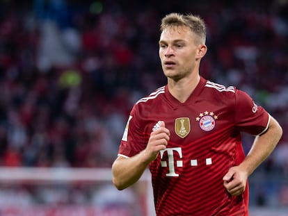 El jugador del Bayern Joshua Kimmich, esta temporada.