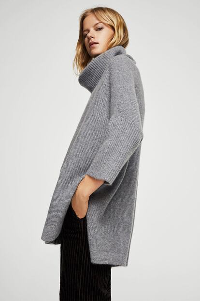 Un jersey de cashmere no puede faltar en las compras de Black Friday. Este es de Mango y est al 30%: antes 129,99 euros. Ahora, 91.