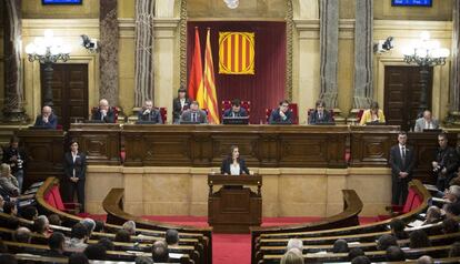 El ple del Parlament, aquest dijous.