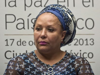La exsenadora colombiana Piedad Córdoba.