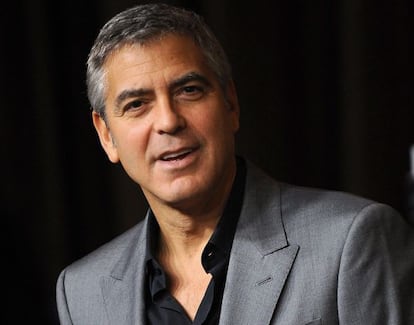 El actor George Clooney.