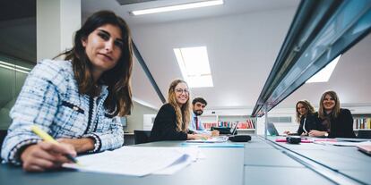 Alumnos del Centro de Estudios Garrigues.