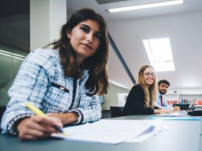 Alumnos del Centro de Estudios Garrigues.