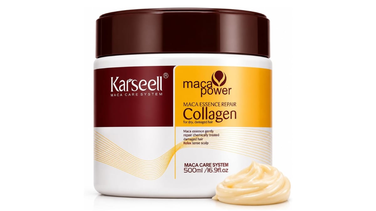 Mascarilla capilar de colágeno de Karseell.