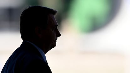 O presidente Jair Bolsonaro em imagem do dia 30 de julho.