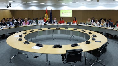 Reunión del Consejo de Política Fiscal y Financiera el pasado 15 de julio en Madrid.