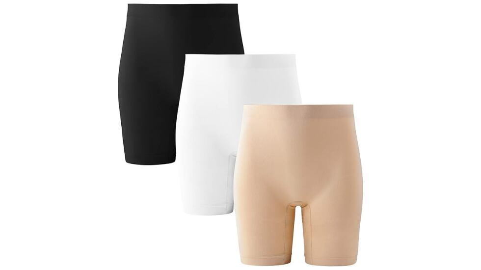 Juego de tres bragas  antirozaduras tipo ‘culotte’.