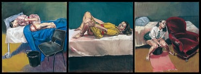 'Triptych' (1998), de Paula Rego.