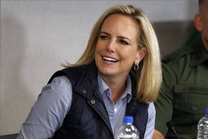 Kirstjen Nielsen, secretaria de Seguridad Interior de EE UU. 