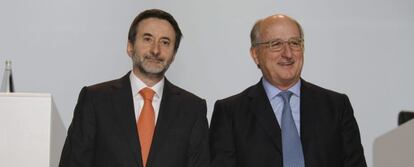 El consejero delegado de Repsol, Josu Jon Imaz, y el presidentel, Antonio Brufau.