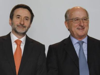 El consejero delegado de Repsol, Josu Jon Imaz, y el presidentel, Antonio Brufau.