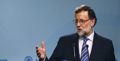 El president del Govern en funcions, Mariano Rajoy.