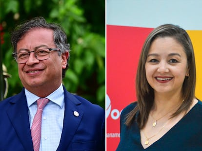 Gustavo Petro y Luz Cristina López.