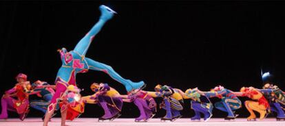 Espectáculo del Circo sobre Hielo de Moscú en el teatro Compac de la Gran Vía.