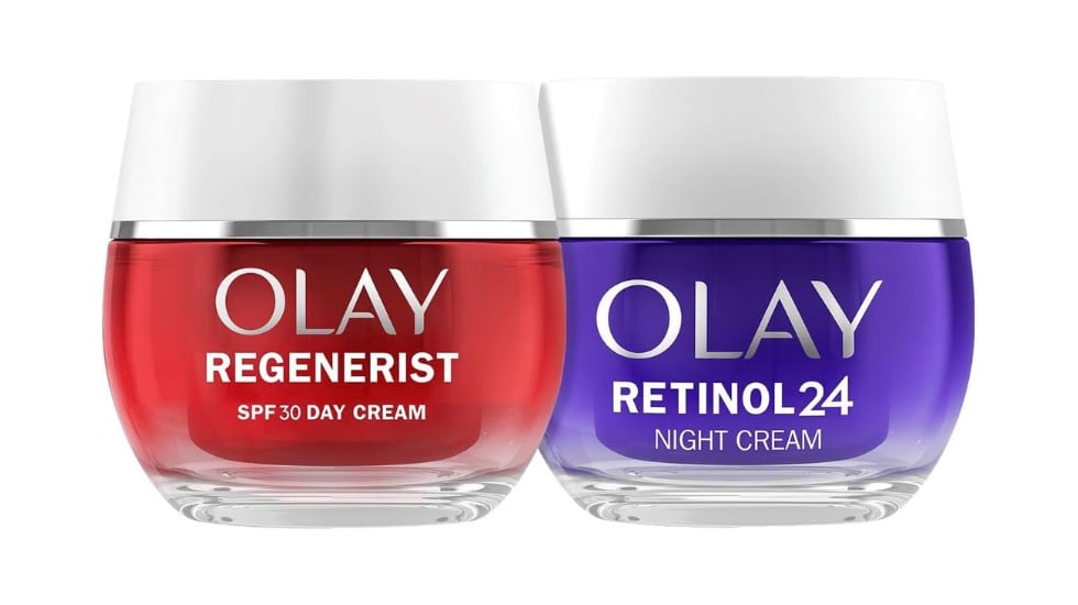Pack de dos cremas de día y de noche Olay.