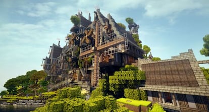 Una imagen del videojuego 'Minecraft', un Lego interactivo y superventas.