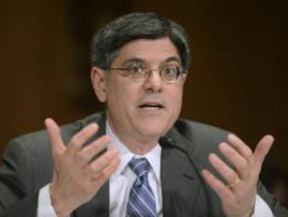 Imagen de archivo del secretario de Tesoro de Estados Unidos, Jack Lew. EFE/Archivo