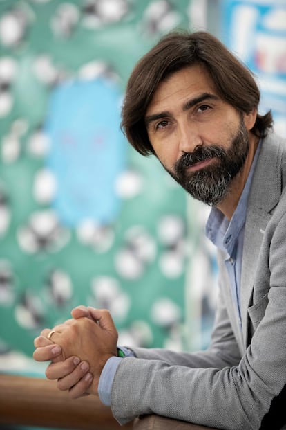 Antonio Pérez, durante la entrevista.