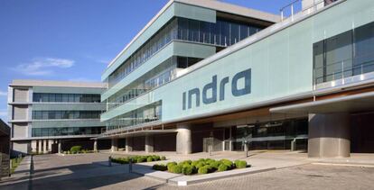 Sede de Indra en Alcobendas (Madrid).