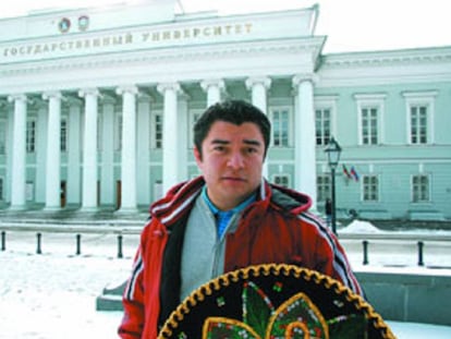 El científico mexicano Héctor Alejando Cabrera Fuentes, en la ciudad rusa de Kazán, en una imagen de archivo.