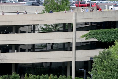 Medical complex building where the Tulsa shooting took place