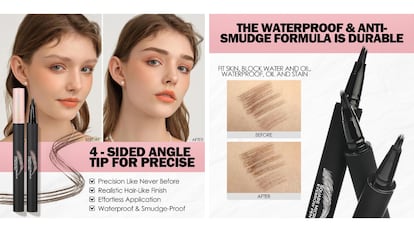 This eyebrow marker achieves an effect similar to microblading for less than 9 euros.