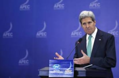 El secretario de Estado de EEUU, John Kerry.