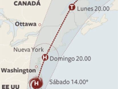 Barack Obama avisa de que los efectos del huracán Irene durarán semanas