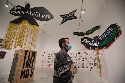 Conjunto de obras del Colectivo Ayllu en el Reina Sofía.