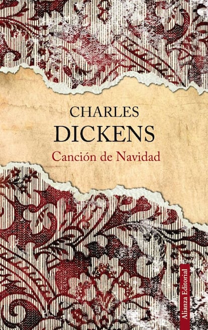 Ni máquina del tiempo ni alucinógenos que trastornen la percepción espacio-temporal: tres fantasmas son quienes llevan de la mano a través del tiempo a Ebenezer Scrooge, el amargado protagonista de esta celebérrima obra de Dickens, que en sus múltiples adaptaciones ha servido tantas veces como regalo navideño. La idea de redención cristiana recorre todo el texto, pues a pesar de su insensibilidad, Scrooge, al comprobar en su viaje al futuro que nadie llora su muerte, se arrepiente y decide cambiar de actitud para convertirse en una especie de filántropo que finalmente toma conciencia de la situación de las clases pobres en la Inglaterra de la época, un tema claramente dickensiano.