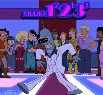 <p>La serie de Matt Groening dibuja un futuro cómico en el que prácticamente cualquier cosa es posible, como cangrejos humanoides o pizzeros que resucitan como si nada mil años después. De hecho, uno de sus personajes más carismáticos, Bender, es un robot alcóholico. Pero Bender logra además algo que quizás no quede tan lejos: ser el mejor cocinero del mundo. <a href="http://www.moley.com/">Un par de brazos robóticos</a> ya pueden realizar prácticamente cualquier receta. Y, al contrario que Bender, no es capaz de insultarnos mientras lo hace. En <em>Futurama</em>, por cierto, todos viajan por la ciudad en una especie de tubos neumáticos, cuya base científica es la misma que la del <a href="http://elpais.com/elpais/2017/02/14/talento_digital/1487078876_532480.html">Hyperloop</a>.</p>