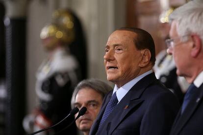 Silvio Berlusconi, ex primer ministro de Italia. 