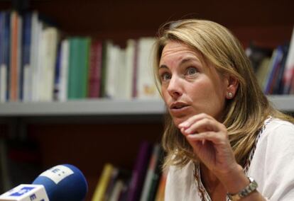 La presidenta del Partido Popular del País Vasco, Arantza Quiroga.