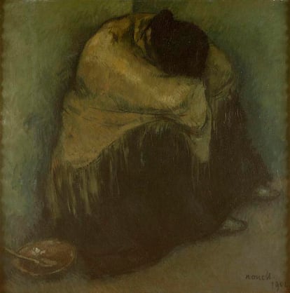 Repòs. 1903-1904. Colección de arte moderno del Museo Nacional de Arte de Cataluña, MNAC.
