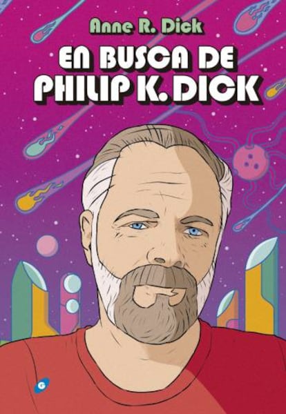 Portada de la reciente edición en español de 'En busca de Philip K. Dick'.
