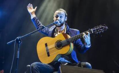 El cantaor y guitarrista Diego Guerrero.