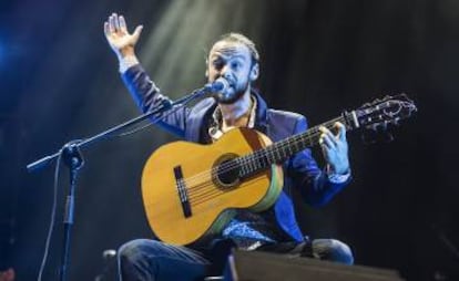 El cantaor y guitarrista Diego Guerrero.