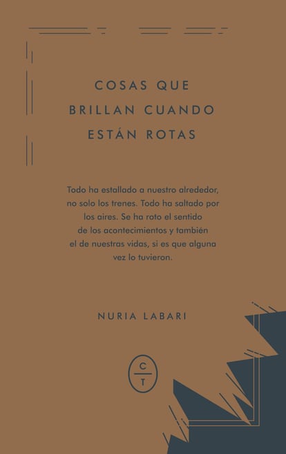 Varios escritores como Luis Mateo Díez, Blanca Riestra, Ricardo Menéndez Salmón o Nuria Labari han llevado a la ficción los atentados del 11 de marzo de 2004, sobre todo por la necesidad de poner en palabras todo el dolor y el desconcierto vivido durante esos días. Labari acierta aquí al crear como cronista de esos días aciagos a Eva, una periodista en un momento vital difícil que ha de informar sobre el atentado para el medio en el que trabaja.