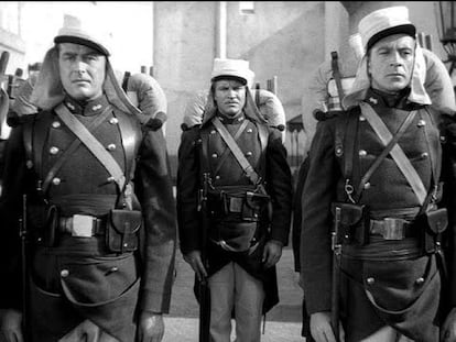 Los hermanos Geste en la adaptación de 1939 de 'Beau Geste',