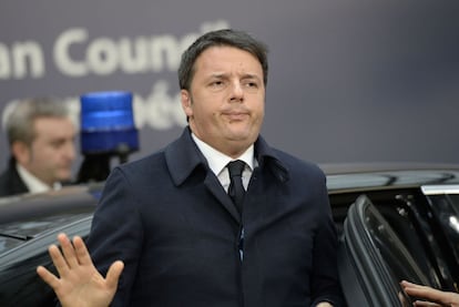 El primer ministro italiano Matteo Renzi 