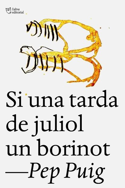 Portada de 'Si una tarda de juliol un borinot' de Pep Puig.