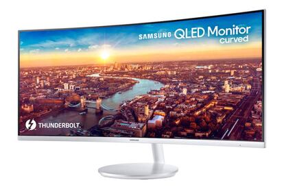 El nuevo monitor curvo estrena tecnología QLED y Thunderbolt 3