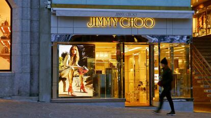 Una de las tiendas de Jimmy Choo, en Suiza.