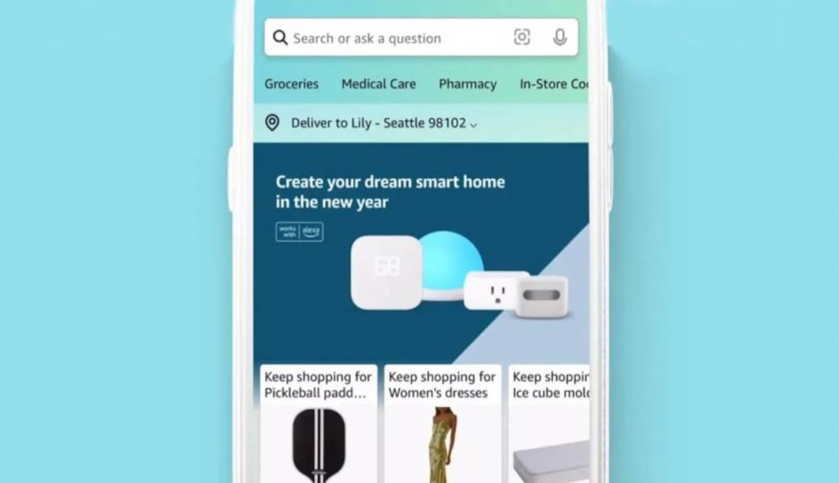 Amazon lanza una nueva función basada en IA para su app de compras ...