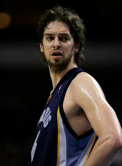 Pau Gasol, durante el partido contra los Dallas Mavericks.