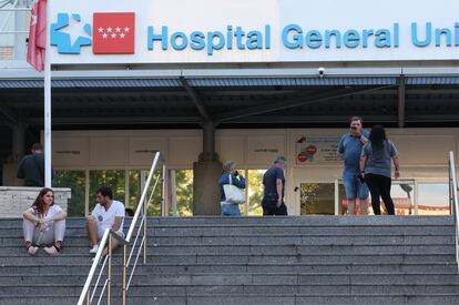 Entrada al Hospital Gregorio Marañón de Madrid, en una imagen del pasado septiembre.