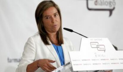 La ministra de Sanidad, Servicios Sociales e Igualdad, Ana Mato